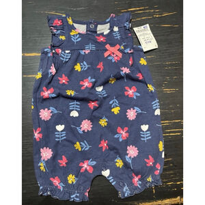 Girls 3-6 Months Pants Flower Romper